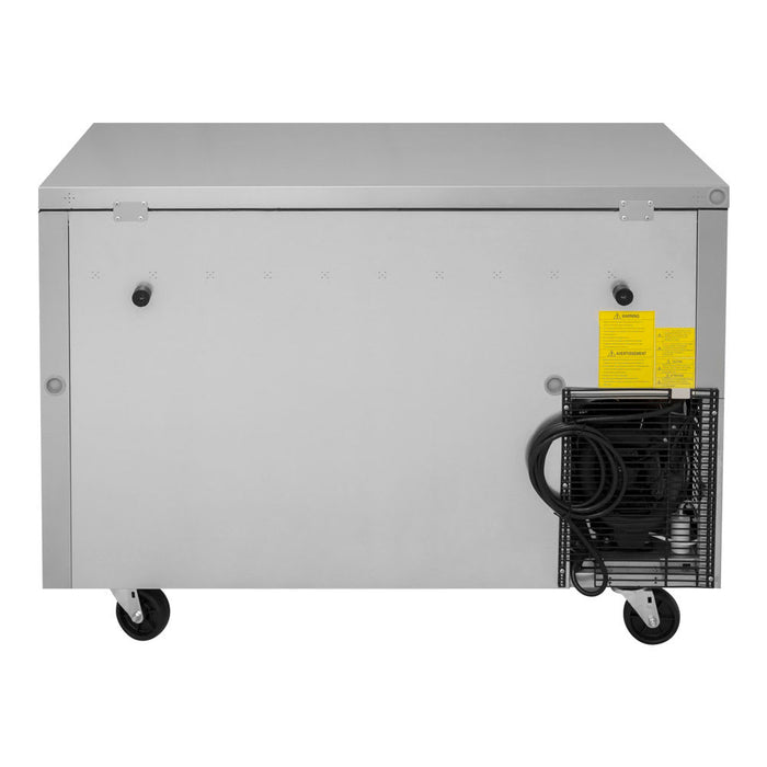 Turbo Air JUR-48S-N6 47 1/4" W Undercounter Refrigerator w/ (2) Section & (2) Door, 115v