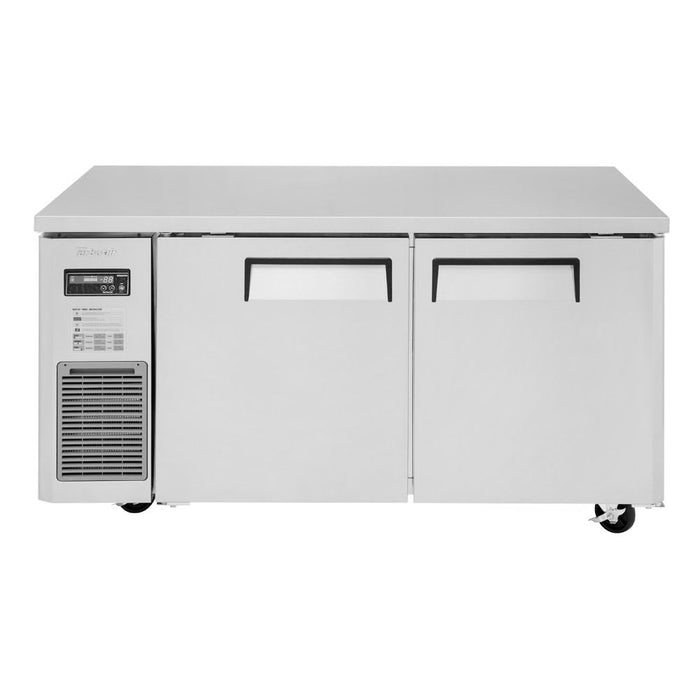 Turbo Air JUR-60S-N6 59" W Undercounter Refrigerator w/ (2) Section & (2) Door, 115v