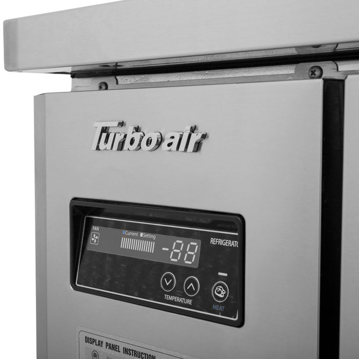 Turbo Air JUR-60S-N6 59" W Undercounter Refrigerator w/ (2) Section & (2) Door, 115v