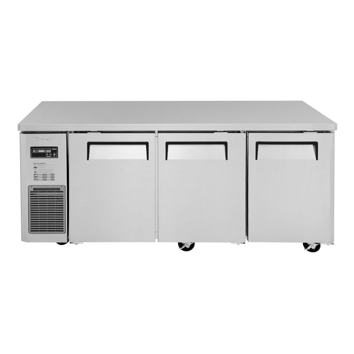 Turbo Air JUR-72S-N6 70 7/8" W Undercounter Refrigerator w/ (3) Section & (3) Door, 115v