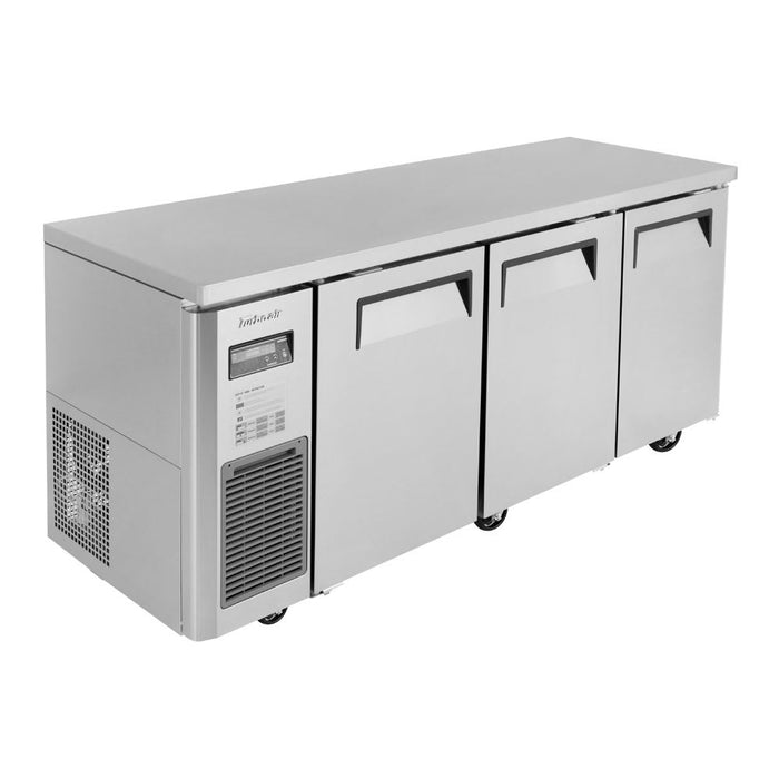 Turbo Air JUR-72S-N6 70 7/8" W Undercounter Refrigerator w/ (3) Section & (3) Door, 115v