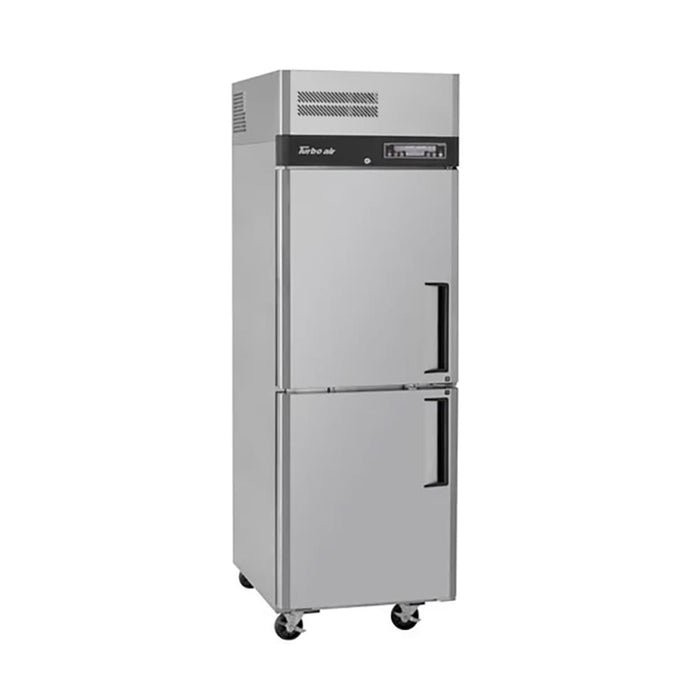 Turbo Air M3RF19-2-N 25 1/8" M3 Series One Section Commercial Combo Refrigerator Freezer - Solid Doors, Dual Temp, 115v