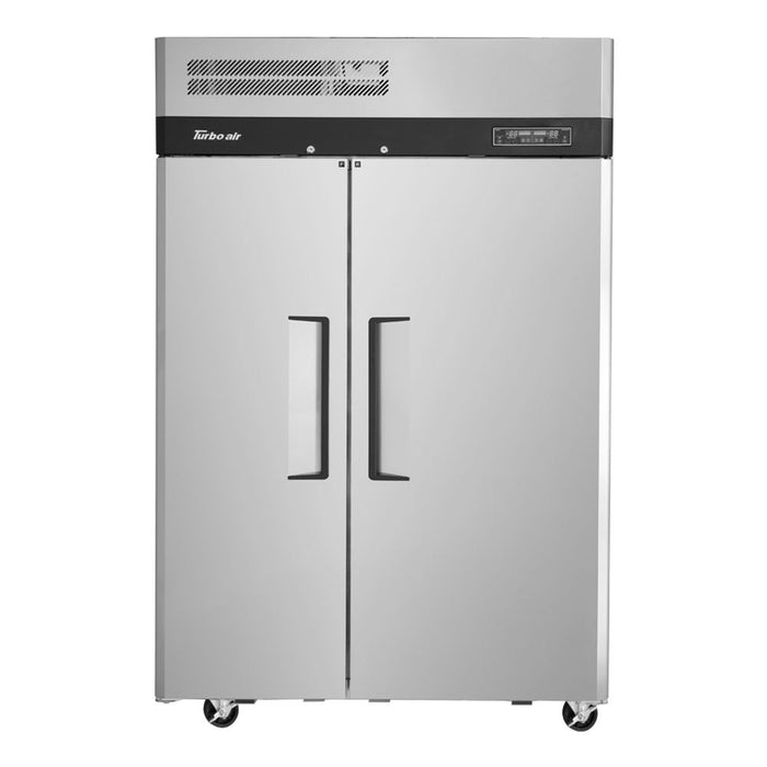 Turbo Air M3RF45-2-N 49 5/8" M3 Series Two Section Commercial Combo Refrigerator Freezer - Solid Doors, Dual Temp, 115v