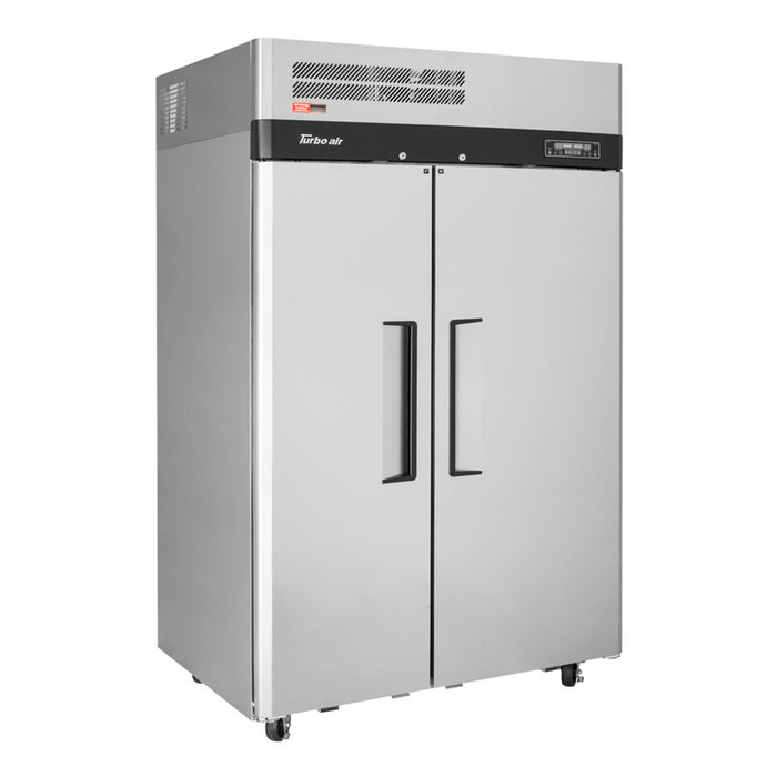 Turbo Air M3RF45-2-N 49 5/8" M3 Series Two Section Commercial Combo Refrigerator Freezer - Solid Doors, Dual Temp, 115v