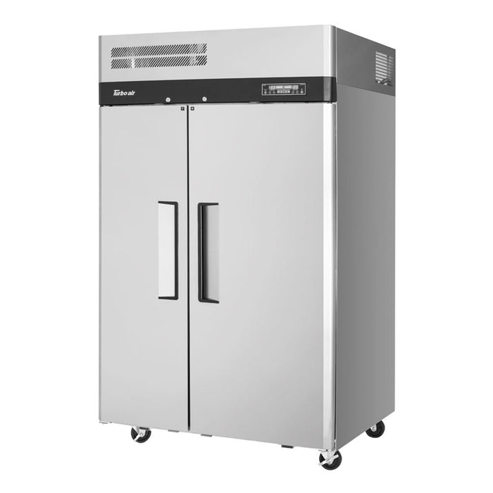 Turbo Air M3RF45-2-N 49 5/8" M3 Series Two Section Commercial Combo Refrigerator Freezer - Solid Doors, Dual Temp, 115v