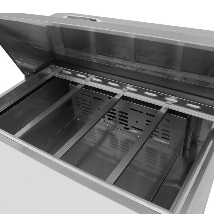 Turbo Air MST-28-N 28" M3 Series Sandwich/Salad Prep Table w/ Refrigerated Base, 115v