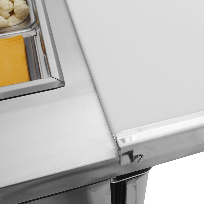Turbo Air MST-36-15-N6 36" M3 Series Mega Top Sandwich/Salad Prep Table w/ Refrigerated Base, 115v