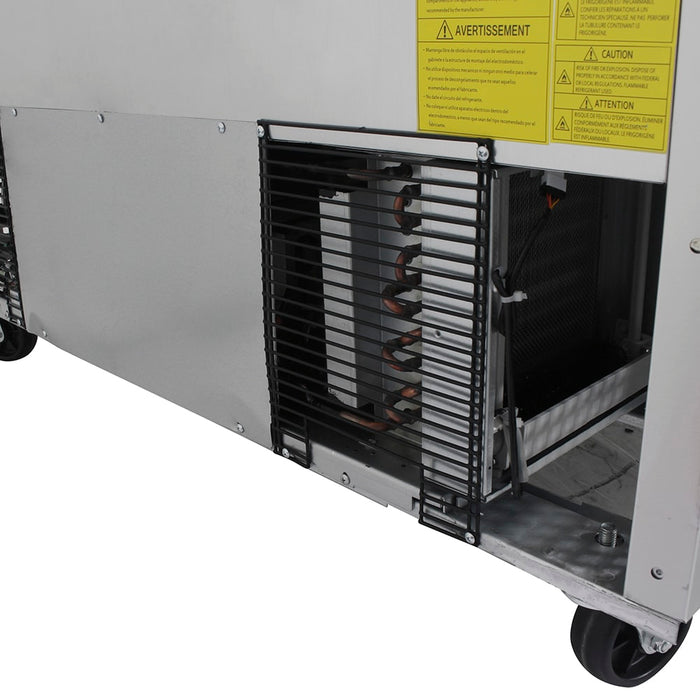 Turbo Air MST-36-15-N6 36" M3 Series Mega Top Sandwich/Salad Prep Table w/ Refrigerated Base, 115v