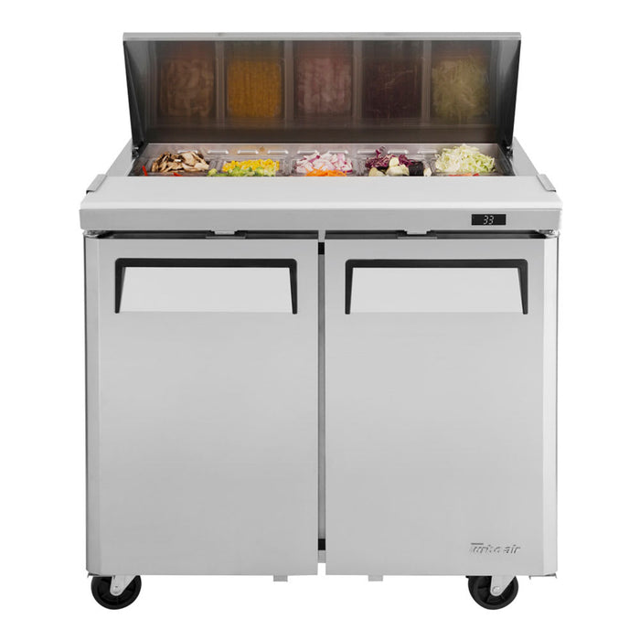 Turbo Air MST-36-N6 36" M3 Series Sandwich/Salad Prep Table w/ Refrigerated Base, 115v