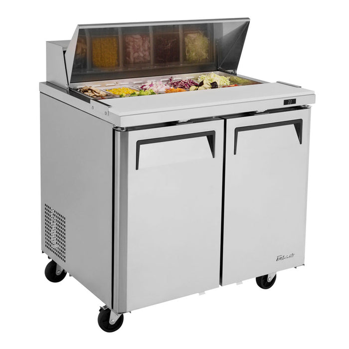 Turbo Air MST-36-N6 36" M3 Series Sandwich/Salad Prep Table w/ Refrigerated Base, 115v