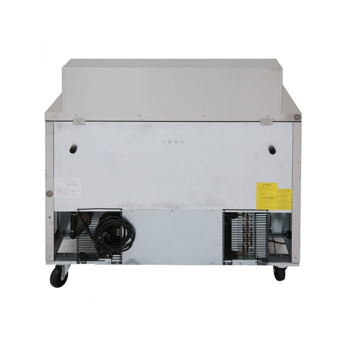 Turbo Air MST-48-12-N 48 1/4" M3 Series Sandwich/Salad Prep Table w/ Refrigerated Base, 115v