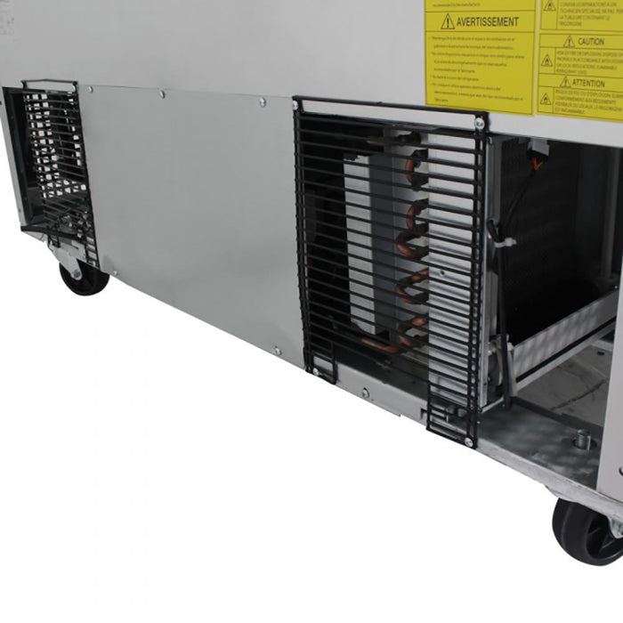 Turbo Air MST-48-12-N 48 1/4" M3 Series Sandwich/Salad Prep Table w/ Refrigerated Base, 115v