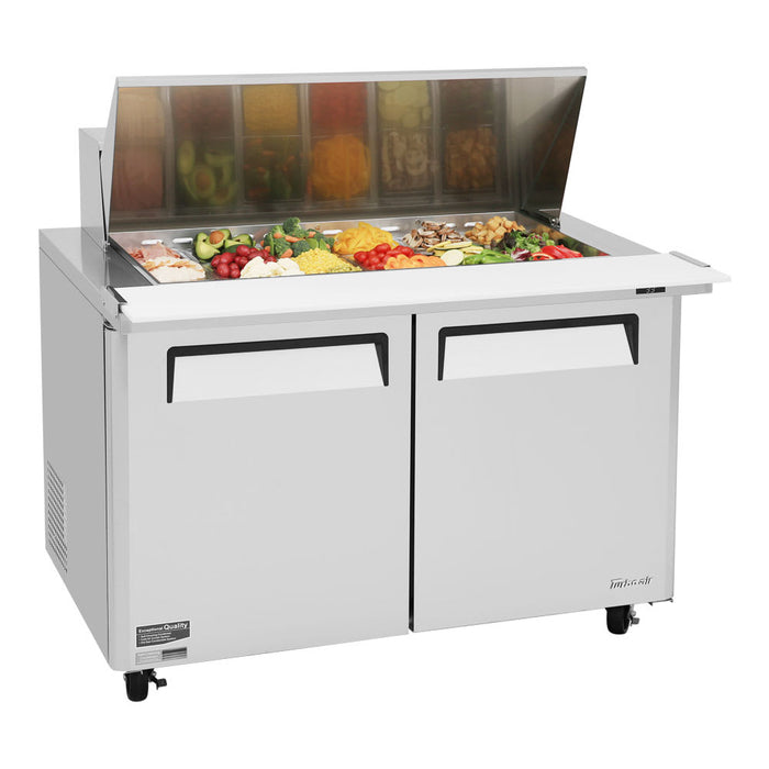 Turbo Air MST-48-18-N 48" M3 Series Mega Top Sandwich/Salad Prep Table w/ Refrigerated Base, 115v