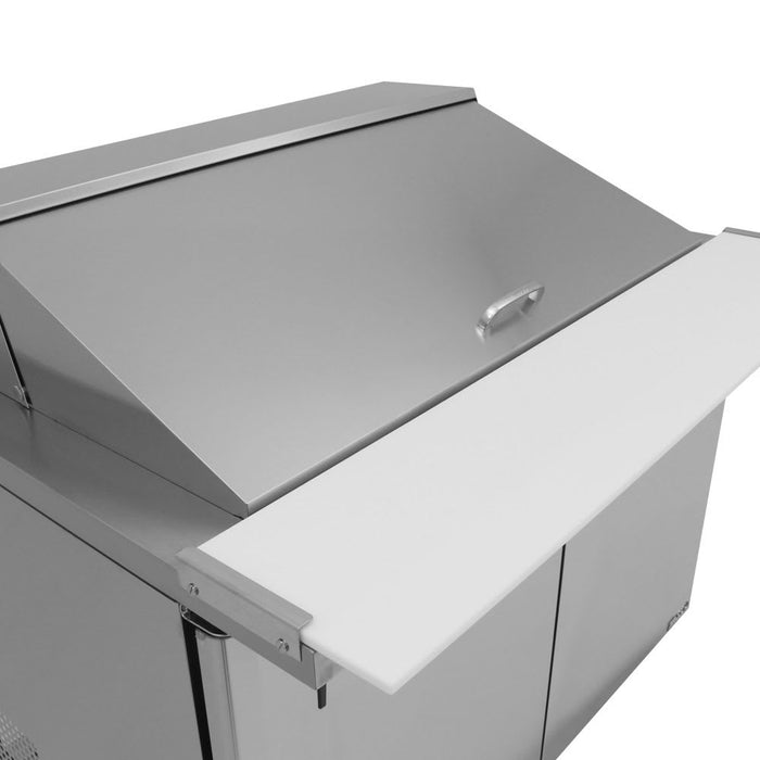 Turbo Air MST-48-18-N 48" M3 Series Mega Top Sandwich/Salad Prep Table w/ Refrigerated Base, 115v