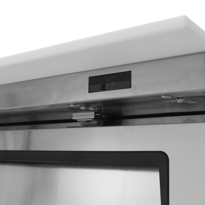 Turbo Air MST-48-18-N 48" M3 Series Mega Top Sandwich/Salad Prep Table w/ Refrigerated Base, 115v