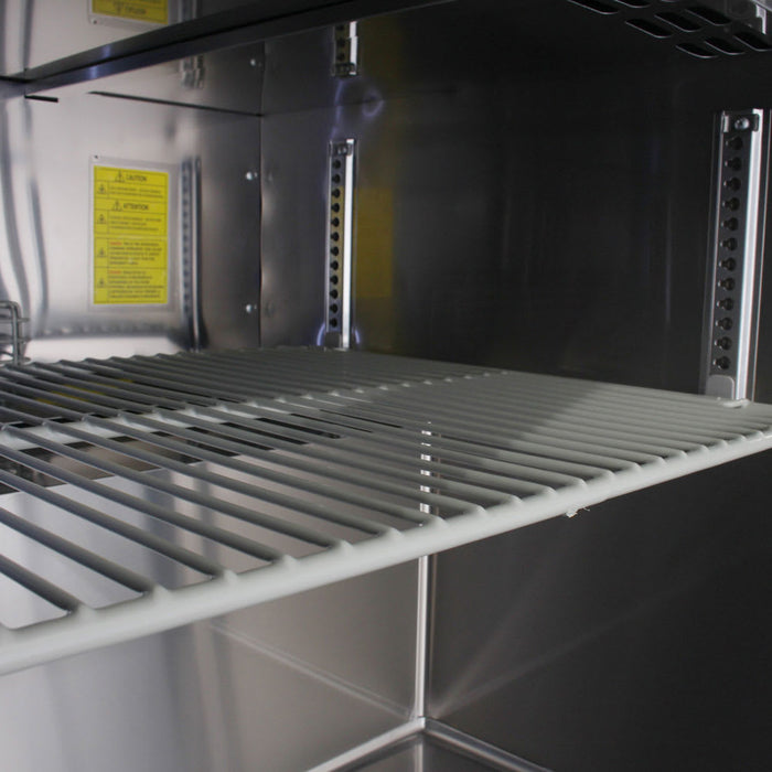 Turbo Air MST-48-18-N 48" M3 Series Mega Top Sandwich/Salad Prep Table w/ Refrigerated Base, 115v