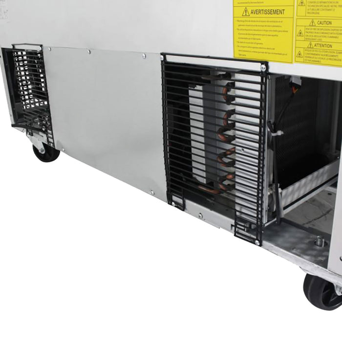 Turbo Air MST-60-16-N 60 1/4" M3 Series Sandwich/Salad Prep Table w/ Refrigerated Base, 115v