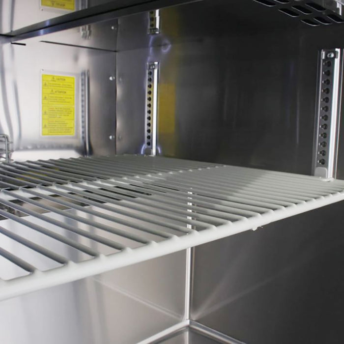 Turbo Air MST-60-16-N 60 1/4" M3 Series Sandwich/Salad Prep Table w/ Refrigerated Base, 115v