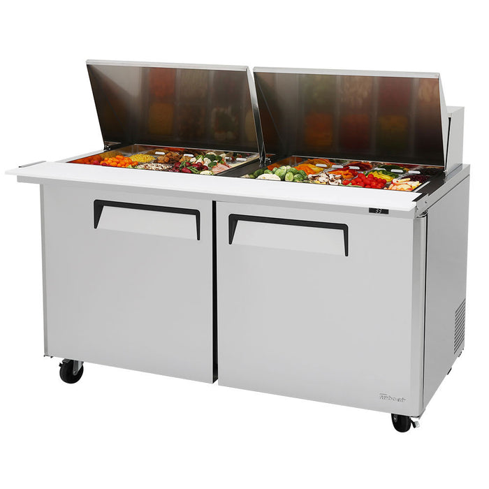 Turbo Air MST-60-24-N 60" M3 Series Mega Top Sandwich/Salad Prep Table w/ Refrigerated Base, 115v