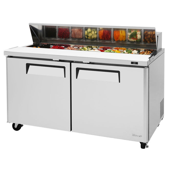 Turbo Air MST-60-N 60" M3 Series Sandwich/Salad Pep Table w/ Refrigerated Base, 115v