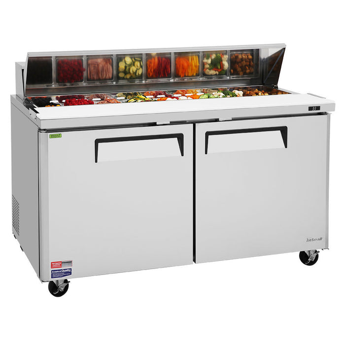 Turbo Air MST-60-N 60" M3 Series Sandwich/Salad Pep Table w/ Refrigerated Base, 115v