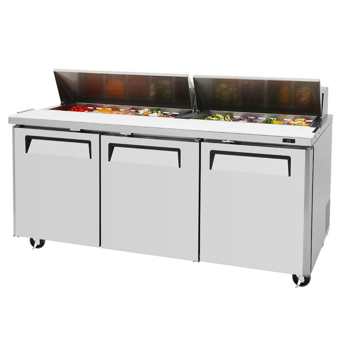 Turbo Air MST-72-N 73" M3 Series Sandwich/Salad Prep Table w/ Refrigerated Base, 115v