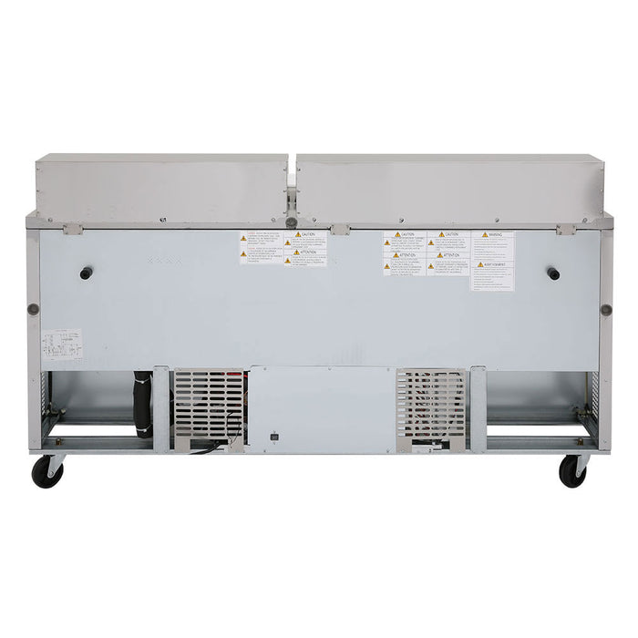 Turbo Air MST-72-N 73" M3 Series Sandwich/Salad Prep Table w/ Refrigerated Base, 115v