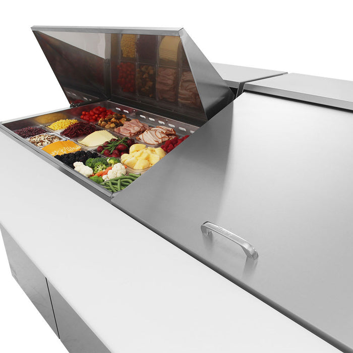 Turbo Air MST-72-N 73" M3 Series Sandwich/Salad Prep Table w/ Refrigerated Base, 115v