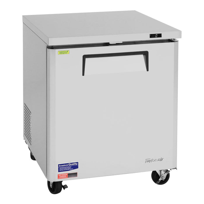 Turbo Air MUF-28-N 27 1/2" W Undercounter Freezer w/ (1) Section & (1) Door, 115v