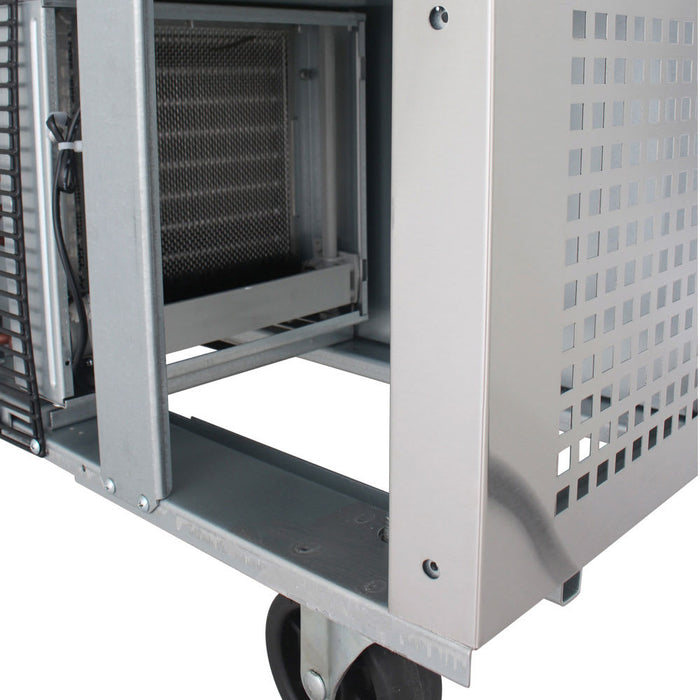 Turbo Air MUF-60-N 60 1/4" W Undercounter Freezer w/ (2) Sections & (2) Doors, 115v