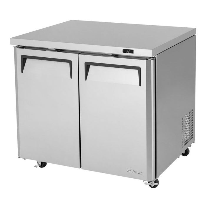 Turbo Air MUR-36L-N6 36 1/4" W Undercounter Refrigerator w/ (2) Section & (2) Door, 115v
