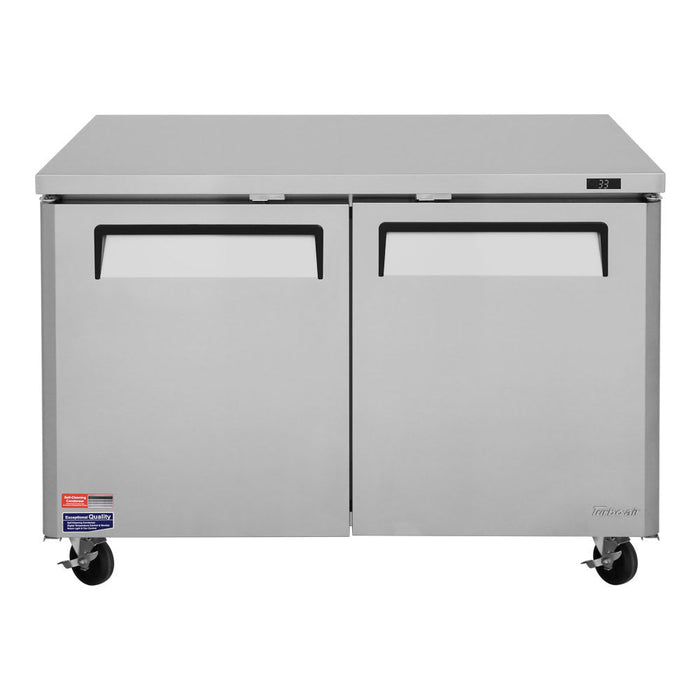 Turbo Air MUR-48-N 48 1/4" W Undercounter Refrigerator w/ (2) Section & (2) Doors, 115v