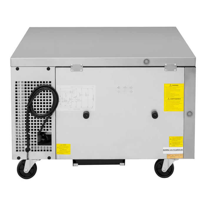 Turbo Air TCBE-36SDR-N6 35 5/8" Super Deluxe Chef Base w/ (2) Drawers - 115v