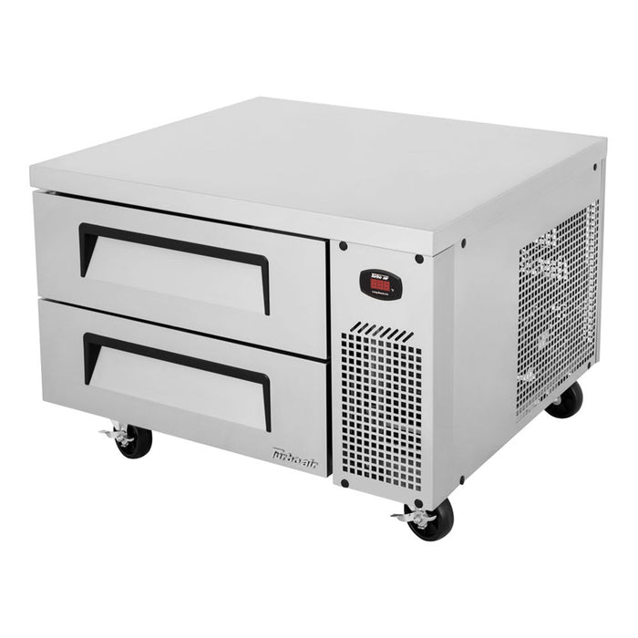 Turbo Air TCBE-36SDR-N6 35 5/8" Super Deluxe Chef Base w/ (2) Drawers - 115v