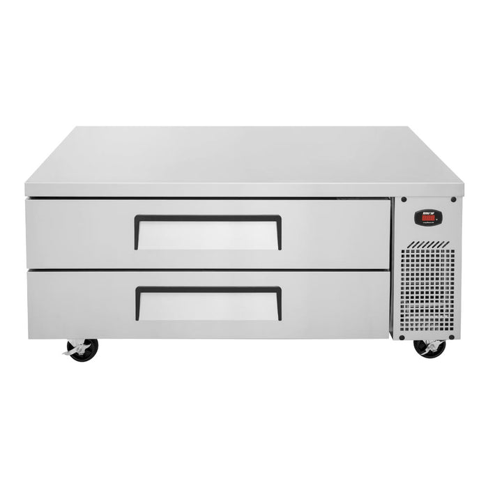 Turbo Air TCBE-52SDR-N 52 1/4" Super Deluxe Chef Base w/ (2) Drawers - 115v