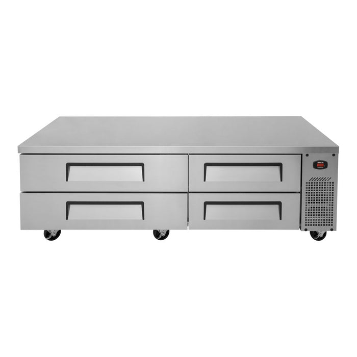 Turbo Air TCBE-72SDR-N 72" Super Deluxe Chef Base w/ (4) Drawers - 115v