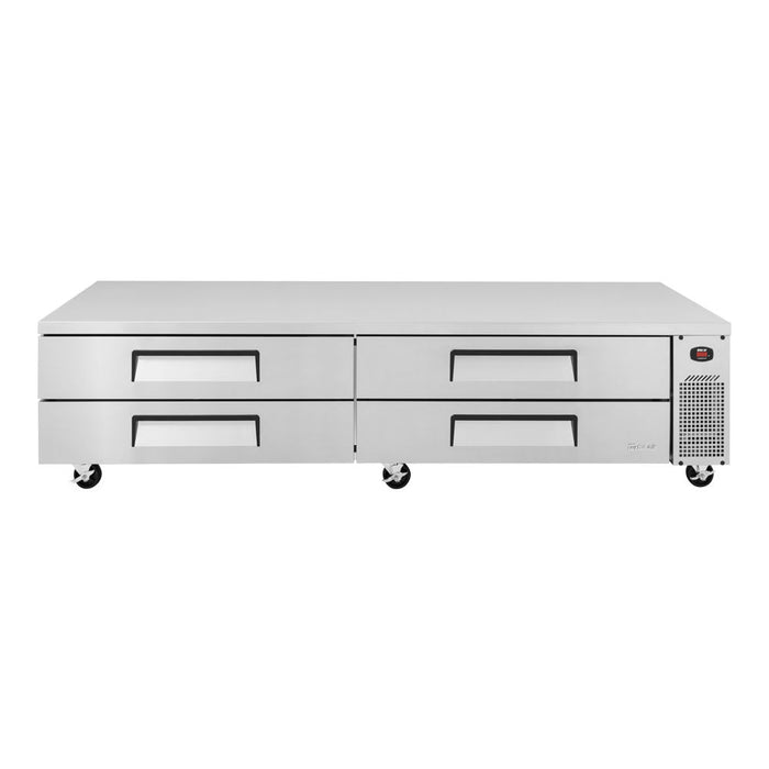 Turbo Air TCBE-96SDR-N 96 3/8" Super Deluxe Chef Base w/ (4) Drawers - 115v