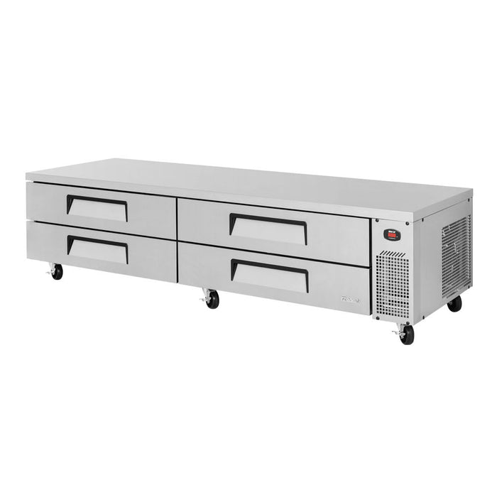 Turbo Air TCBE-96SDR-N 96 3/8" Super Deluxe Chef Base w/ (4) Drawers - 115v