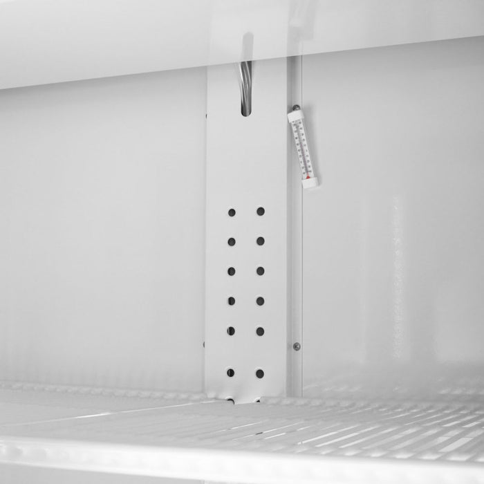 Turbo Air TGM-35R-N 41" TGM Series Two Section Glass Door Merchandiser - (2) Sliding Doors, White, 115v