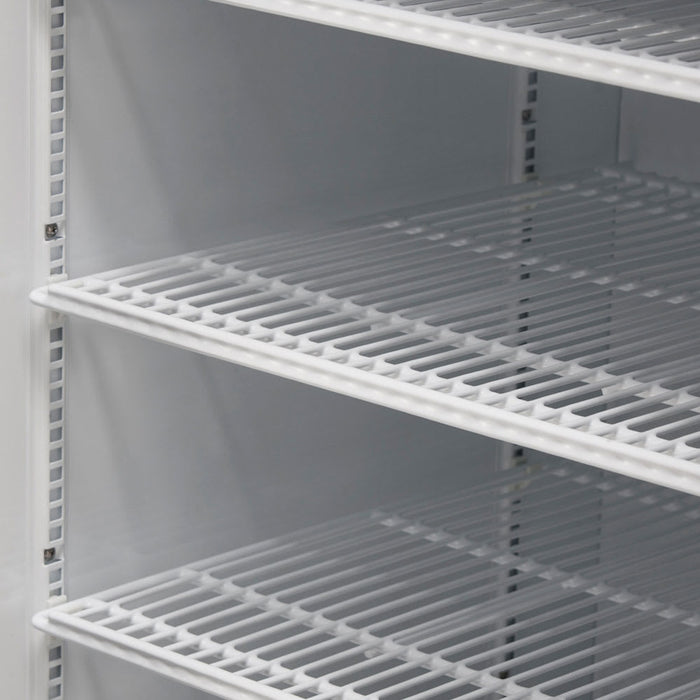 Turbo Air TGM-48R-N 56" TGM Series Two Section Glass Door Merchandiser - (2) Sliding Doors, 115v