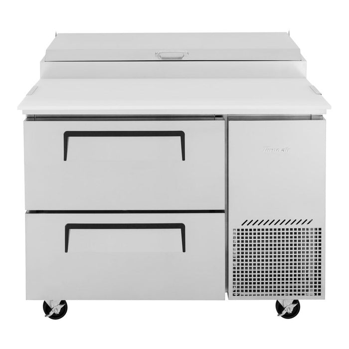 Turbo Air TPR-44SD-D2-N 44" Super Deluxe Pizza Prep Table w/ Refrigerated Base, 115v