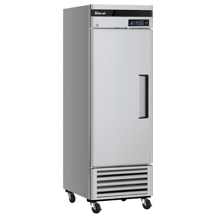 Turbo Air TSR-23SD-N6 27" One Section Reach In Refrigerator, (1) Left Hinge Solid Door, 115v