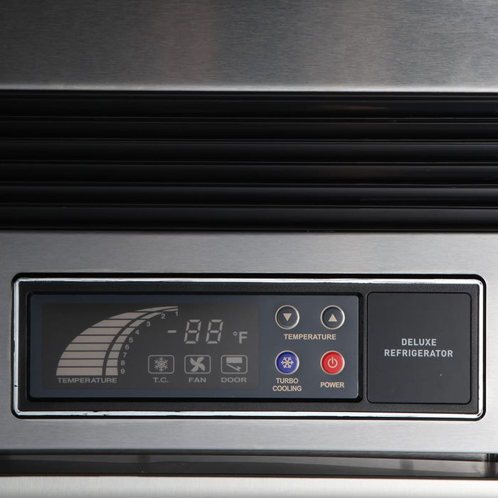 Turbo Air TSR-23SD-N6 27" One Section Reach In Refrigerator, (1) Left Hinge Solid Door, 115v
