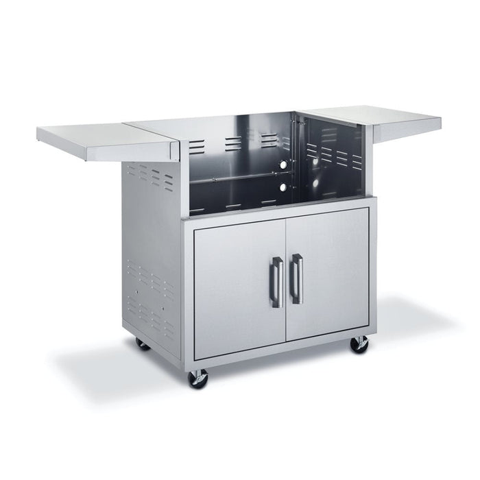 Broilmaster 34" Stainless Steel Cart with Doors & Shelves - BSACT34