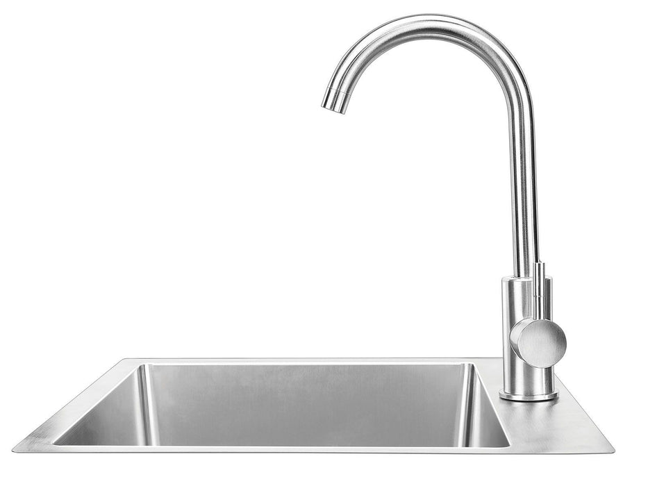 Bull 24-Inch Stainless Steel Dual Mount Sink with Faucet