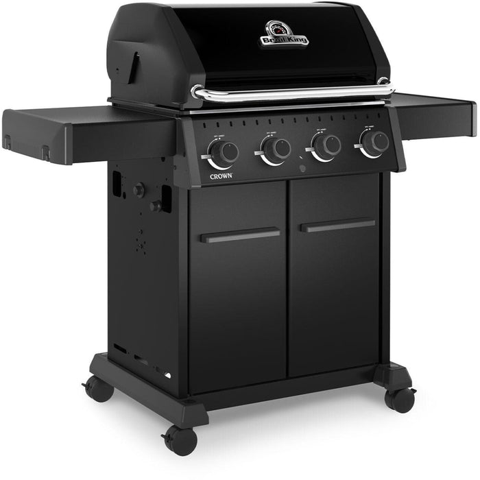 Broil King Crown 420 Shadow 4 Burner Natural Gas Grill - Black - 865157