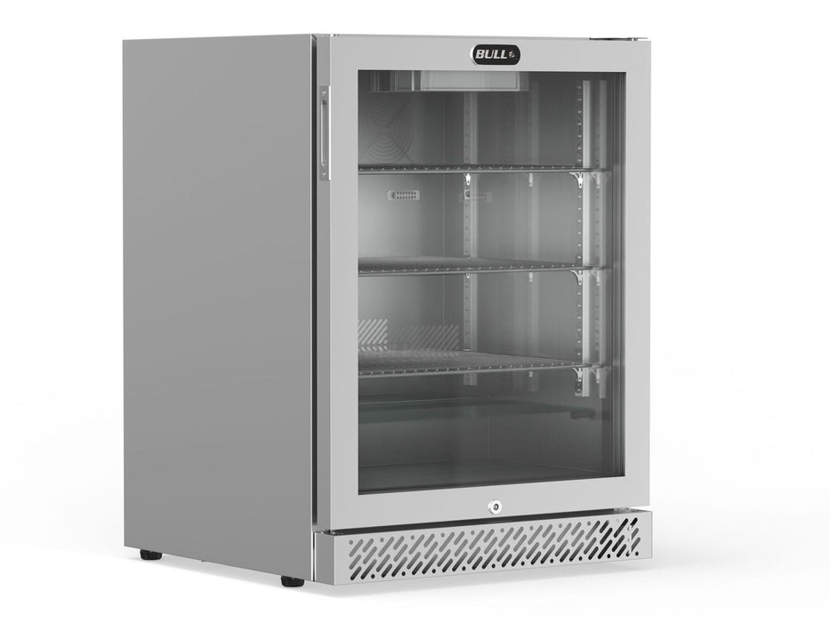 Bull 4.9 Cu. Ft. Premium Outdoor Rated Compact Refrigerator with Glass Door