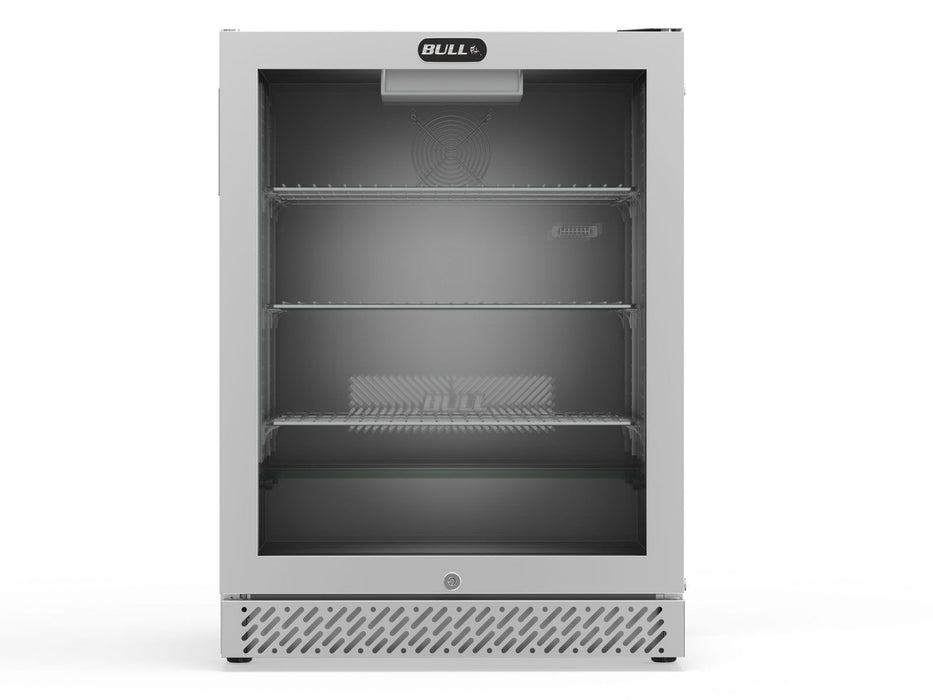 Bull 4.9 Cu. Ft. Premium Outdoor Rated Compact Refrigerator with Glass Door