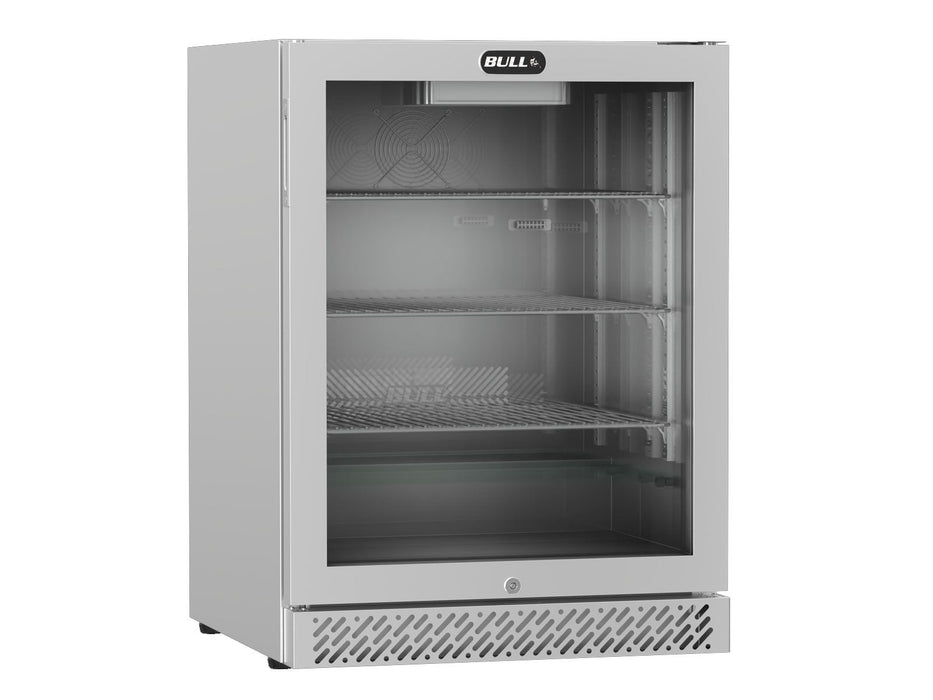 Bull 4.9 Cu. Ft. Premium Outdoor Rated Compact Refrigerator with Glass Door