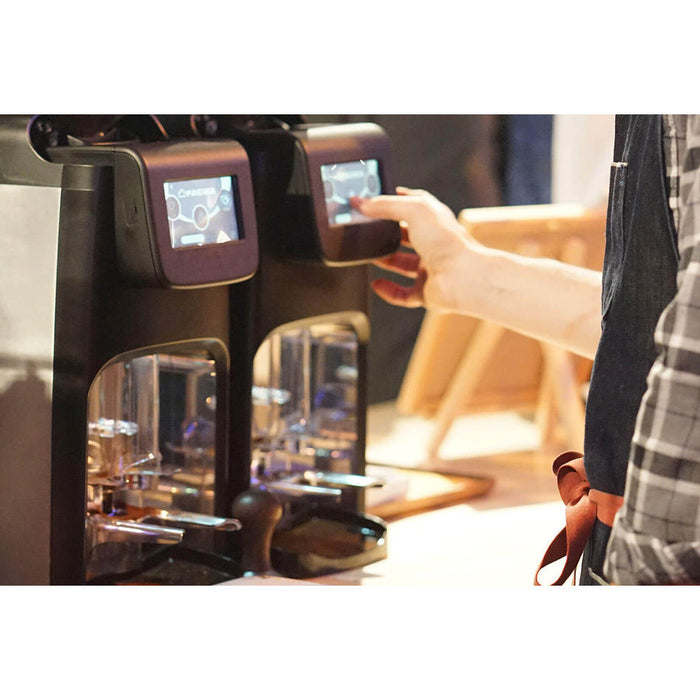 Faema GROUNDBREAKER AUTOTAMPER, Automatic Espresso Grinder w/ Auto Tamper, 3.53 Lb Hopper